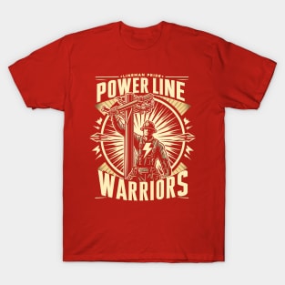 Lineman Pride | Powerline Warriors T-Shirt